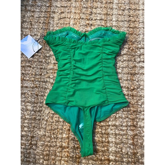MAJORELLE Green Bodysuit Sz. XS - Picture 4 of 7